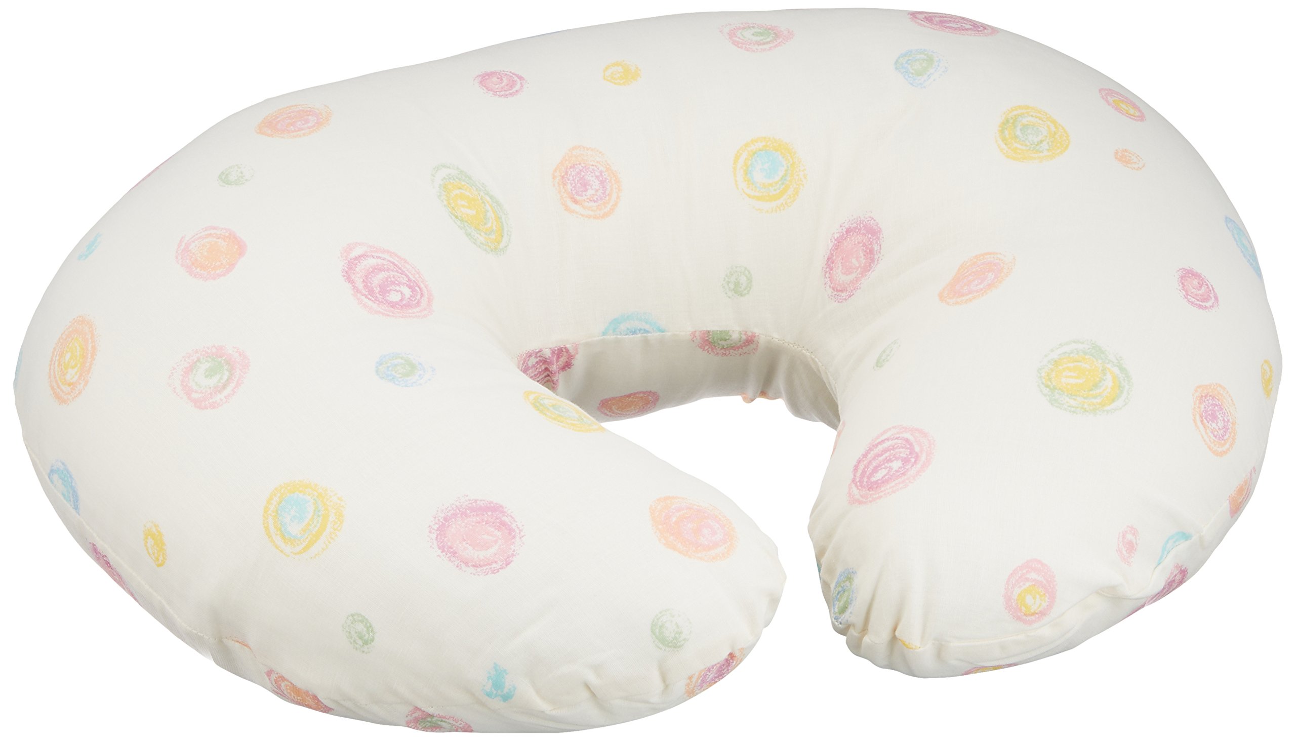 Wガーゼ 授乳クッション カラフルドロップ