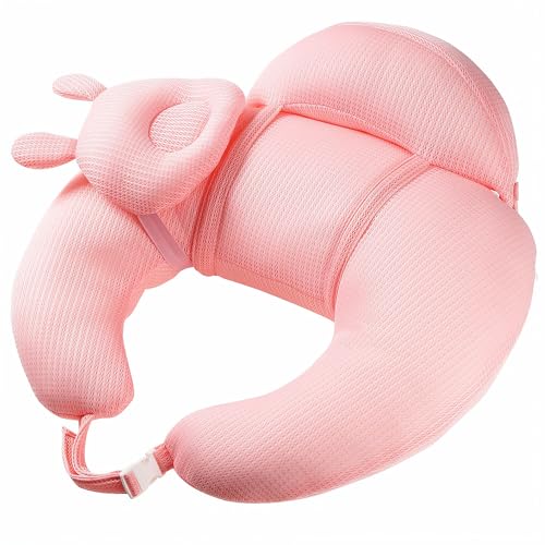 ココリズム 授乳クッション ベビークッション 授乳枕 【助産師監修】 (パステルピンク)