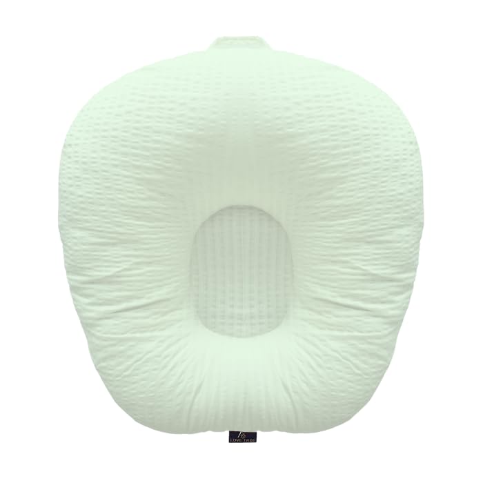 【ラブツリークッション（オリジナル/ミント）】吐き戻し防止・授乳クッション・背中スイッチ緩和に！ベビークッション・吐き戻し・出産祝い・赤ちゃん・ベビー用品・新生児・出産準