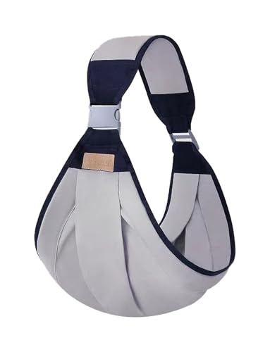 LILIWER 抱っこ紐 新生児 抱っこ紐 横抱き 抱っこ紐 新生児 エアメッシュ素材 安全で滑りにくい 出かけ..