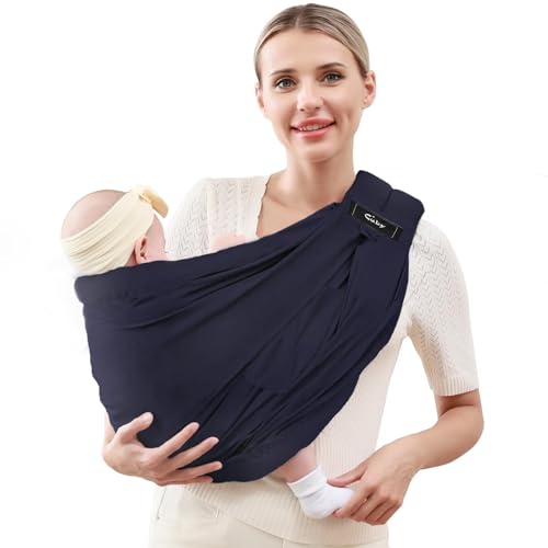 CUBY新生児 抱っこ紐 首すわり前 ベビースリング 横抱きだっこひも ベビーキャリア 赤ちゃん首座り前 ..