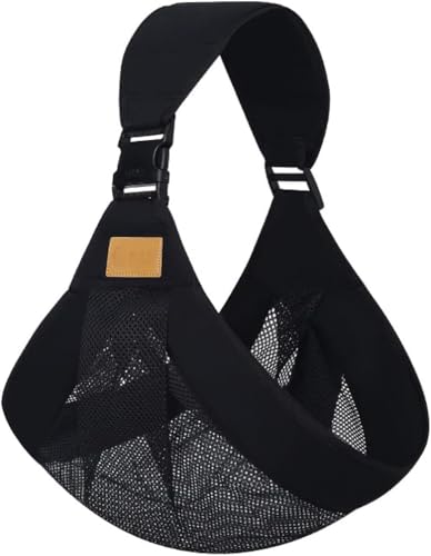 MAQKON抱っこ紐 ベビースリング 新生児 ベビースリング ベビーキャリア 抱っこひも 軽量 簡単装着 取扱説明書付き