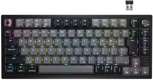 CORSAIR K65 PLUS 磻쥹ߥ󥰥ܡ 75%ܡ 82 ȼ˥åCORSAIR Red ۥåȥåײ...