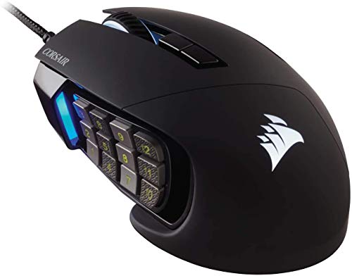 Corsair SCIMITAR RGB ELITE USB ߥ󥰥ޥ ¿ܥ RGB CH-9304211-AP MS431 ֥å///ۥ...