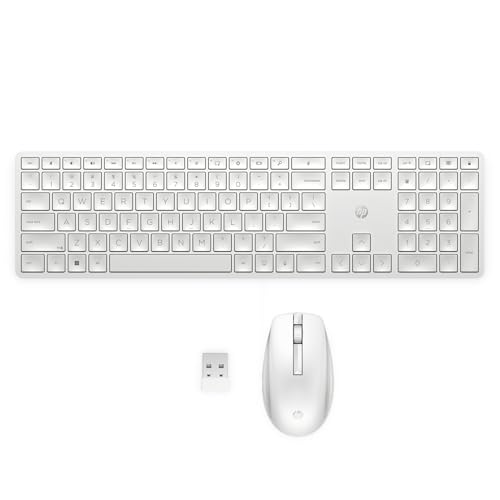 HP 650 磻쥹 ܡ ޥ å ۥ磻 ܸ USBɥ󥰥 2.4GHz磻쥹³ 饹ơ֥Ǥǽʥޥ ...