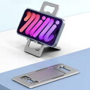 スマホスタンド 超薄型 アルミ合金製 持ち運びに便利 縦置き 横置きスタンド 折りたたみ式 卓上 4.7-6.8インチの携帯スタンド