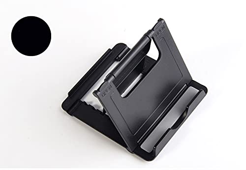 スマホスタンド タブレット・スマホ用スタンド 折りたたみ式 薄型 7段階角度調整可能 スマホ立て 携帯スタンド 軽量 オンライン授業 旅行外出 出張 在宅勤務 ...