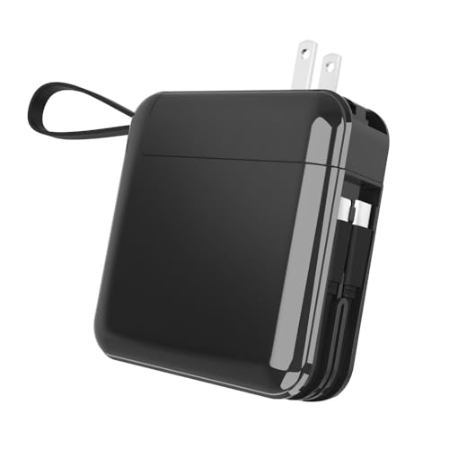 【新登場】latao モバイルバッテリー 20000mAh 小型 大容量 3in1 コンセント一体型【22.5W/20W 急速充電&折畳式ACプラグ&2本出力ケ...