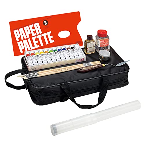 ホルベイン 油絵具 ミニバッグ M - 3BSセット 130151