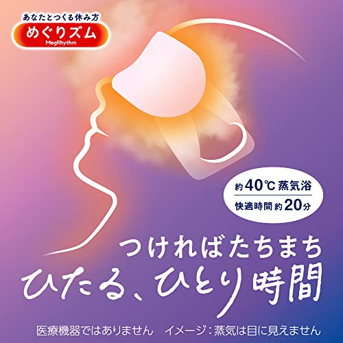 めぐりズム蒸気でホットアイマスク 無香料 12枚入