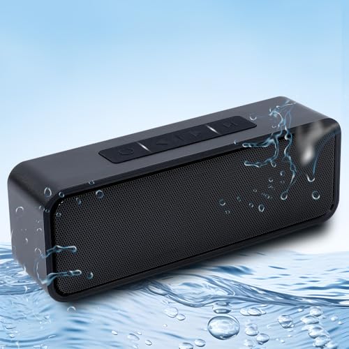 『2025年発売&第3世代・日本語音声ガイド』Bluetoothスピーカー 低音強化 小型 ブルートゥース スピーカー IPX7完全防水 ワイヤレススピーカー ...
