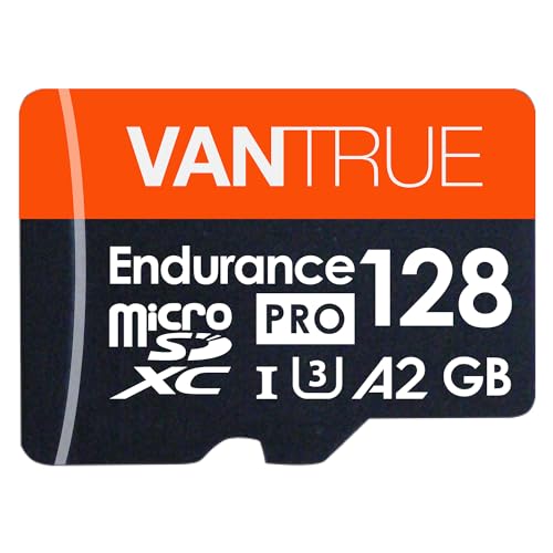 VANTRUE 128GB microSDカード U3 高速Class10 UHS-I microSD メモリーカード 4K UHD 動画撮影 マイクロSDカー...