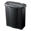 サンワダイレクト シュレッダー 家庭用 電動 高速ストレートカット A4 6枚細断 クレジットカード 対応 400-PSD012