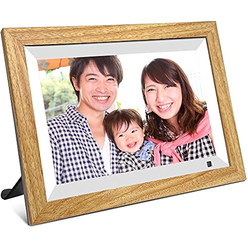 DreamMaker デジタルフォトフレーム wifi 10.1インチ タッチパネル wifi対応 写真や動画再生 1280*800 16GB内蔵 スライドショー IPS タッチパネル 無料アプリ プレゼント用 日本語説明書 「DMF101W」