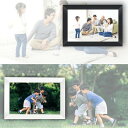 デジタルフォトフレーム Wi-Fi対応 10.1インチ タッチパネル 32GB内蔵 自動ON/OFF 写真 動画再生 スマホ遠隔転送 microSD対応 壁掛け...