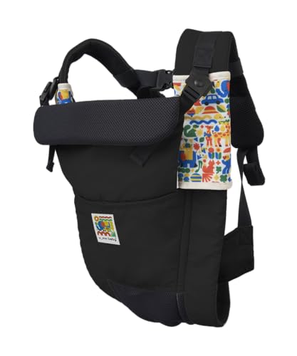 ユーモベビー 5WAYキャリー 抱っこ紐 日本製 負担軽減 新生児 5通り はっ水 ブラック