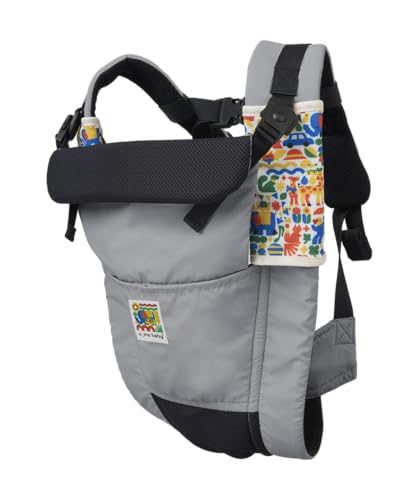 ユーモベビー 5WAYキャリー 抱っこ紐 日本製 負担軽減 新生児 5通り はっ水 グレー