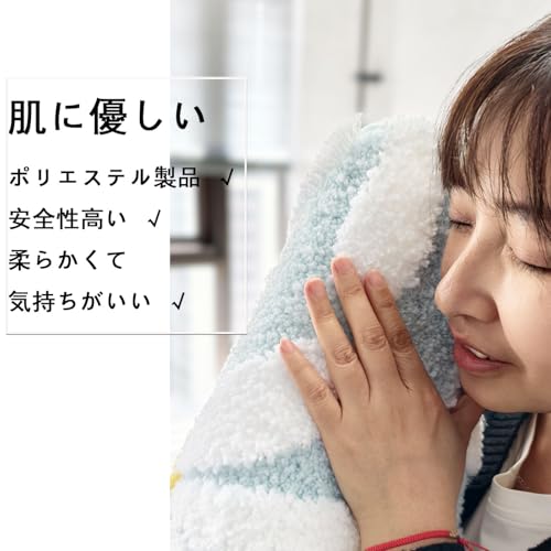 ��̵��ȡץǥ������� �Х��ޥå� �դ�դ�ۿ�®�� ���ߤ��դ� �ݥꥨ���ƥ� ����ƥꥢ���إޥå�ȩ��ͥ���� ���� �¿� �ǥ��������饰 ���̽� æ��� �Ἴ ��� (�������֥롼, 49*80cm)