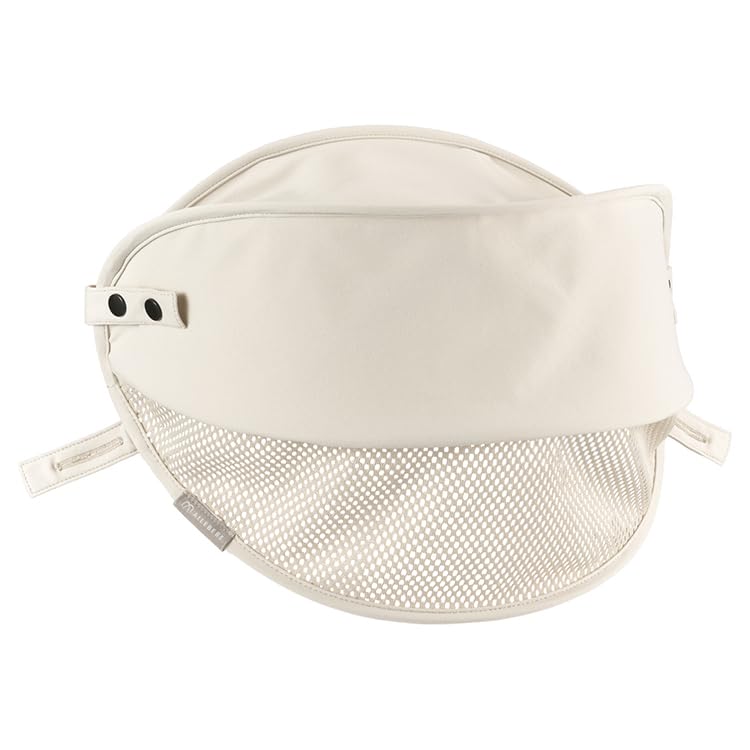 エールベベ・ヒヨケハグ アッシュベージュ BB991 抱っこ紐 暑さ対策グッズ 夏 サンシェード 赤ちゃんの笑顔を紫外線から守る メッシュ 洗濯機 丸洗いOK