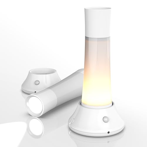 【1台4役・防災対策】 センサーライト 懐中電灯 ナイトライト 充電式 人感センサー 分離式 マグネット付き テーブルランプ 間接照明 停電時に自動点灯 廊下 階段 寝室 玄関 授乳ライト 常夜