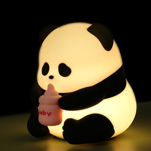 パンダ ナイトライト ベッドサイドランプ タッチライト 充電式 授乳ライト 3段階調光 30分タイマー 熊型 ルームライト 夜間ライト 可愛いライト 枕元ライト 雰囲気作り 目に優しい 間接照明