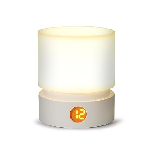 Heptus ナイトライト 【心地よく眠りにつける】 タイマー付きライト ルームライト USB TYPE-C 充電式 寝室