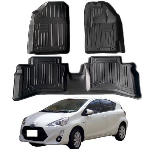 トヨタとの互換性あり アクア 10系 3Dフロアマット 立体フロアマット アクア 10系 カーマット Aqua NHP10 NHP10H 2014-2020 防...