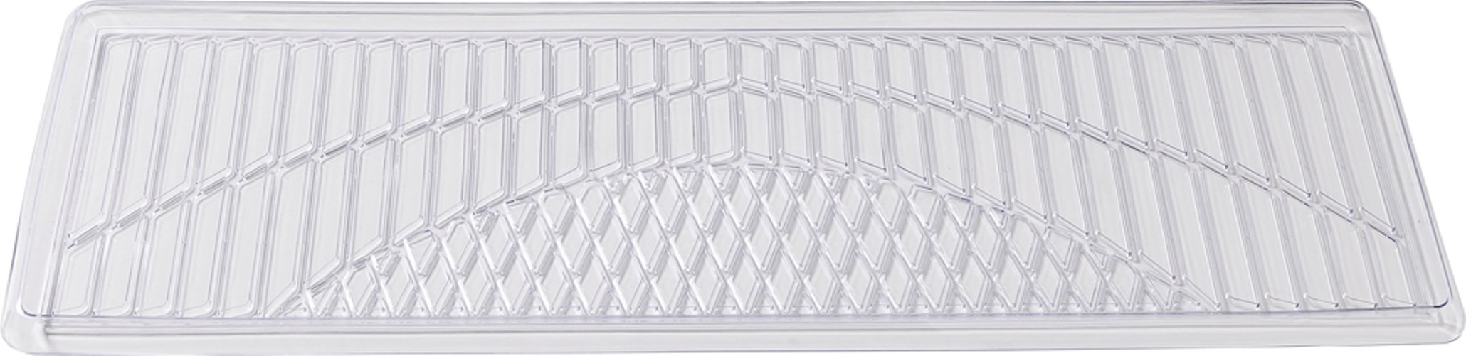 ボンフォーム(BONFORM) カーマット 3Dグランツ ミニバン2列目/普通車 リア ロング 1枚 防水 丸洗いOK ズレ防止加工 40x125cm クリア ...