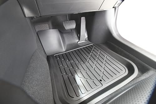 フロアマット PVC 運転席用トレイマット 吊り下げ・オルガンペダル対応 ゴムマット 1枚 トレイマット ブラック NE-2715