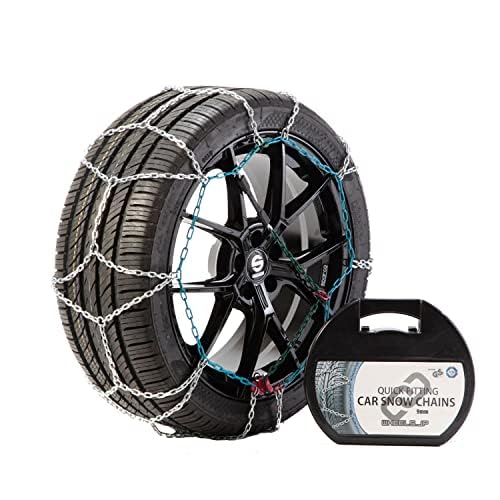 タイヤチェーン 亀甲型 ジャッキアップ不要 225/50R18 (225/50/18 225-50-18 225/50-18)