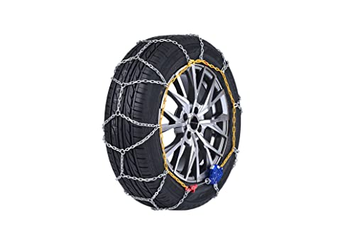 insta GO P090 タイヤチェーン 金属 亀甲 ワンタッチ 自動増し締め 乗用車向け 取付簡単 車両移動不要