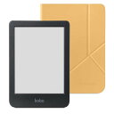 Kobo Clara BW スリープカバー(バターイエロー)セット/タブレット/Eink / 6インチ / 電子書籍リーダー / 16 GB/防水 / IPX8...