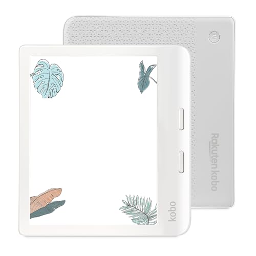 Kobo Libra Colour （ホワイト） / カラー対応/書き込み機能/Eink/電子書籍リーダー / 32 GB/防水 / IPX8 / Wi-Fi/タッチスクリーン/タブレット/ComfortLight PRO