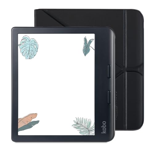 Kobo Libra Colour（ブラック）スリープカバー（ブラック）セット/カラー対応/書き込み機能/タブレット/Eink / 7インチ / 電子書籍リーダー / 32 GB/防水 / IPX8 / Wi-Fi/タッチスクリーン/ComfortLight PRO