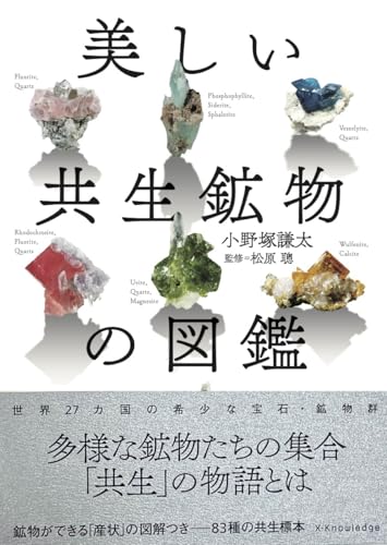 美しい共生鉱物の図鑑