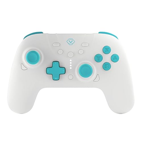 【最新型】Switch コントローラー 無線 ゲームパッド Bluetooth接続 スイッチ プロコン ワイヤレス Pro コントローラー【背面ボタン付き マクロ機能・TURBO連射・6軸ジャイロセンサー・HD振動・800(2)