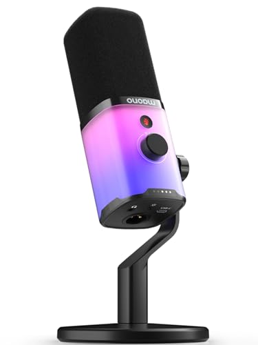 MAONO �����ʥߥå������ߥ󥰥ޥ��� USB/XLR��³��ǽ �Υ�������󥻥��ñ��ظ����ޥ��� RGB�饤�ƥ��� ����ۥ����ü�� ���å��ߥ塼�ȥܥ�...