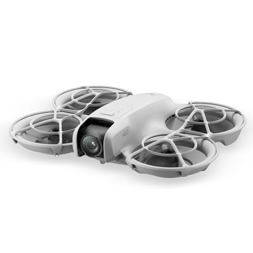 DJI Neo (DJIネオ) ミニドローン 4K UHDカメラ付き 大人用 135g 使用者と一緒に動く自動飛行ドローン 手のひら離陸 AI被写体追跡 クイッ...