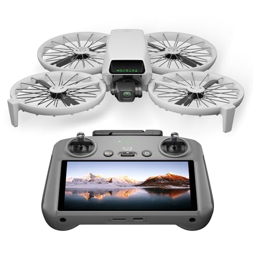 DJI Flip（RC 2画面送信機付属）ドローン カメラ付き 4K フォローミードローン 4K UHDカメラ搭載（大人..