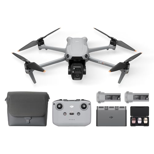 DJI Air 3S Fly Moreコンボ(RC-N3付属) カメラドローン 1インチCMOS 広角&中望遠カメラ付き 4K/60fps HDR動画 夜景撮影...