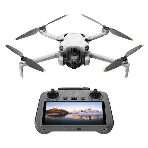 DJI ドローン Mini 4 Pro（DJI RC 2リモコン付属）4K動画撮影対応 折り畳み式 ミニドローン カメラ付き..