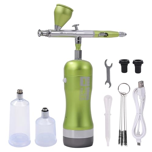 aurochs 充電式 エアブラシ エアロクロス コードレス ver.3.5 EM エントリーモデル ダブルアクション ハンドピース コンプレッサー 口径 0.4mm 初心者 ビギナー USB type-C 小型 プラモ 模型 塗装 アー