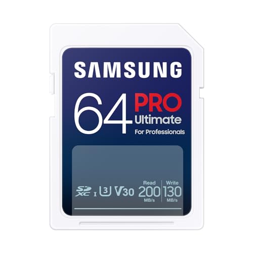 Samsung PRO Ultimate SD 64GB SDXC UHS-1 U3 ž®200MB/s MB-SY64S-IT/EC ...