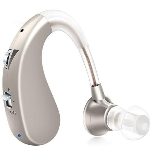 Micfendy 集音器 高齢者 耳掛け集音器 音声拡聴器 充電式 両耳兼用 2種類モード 小型 軽量 簡単操作 両親 敬老の日 母の日 父の日 高齢者プレゼン...