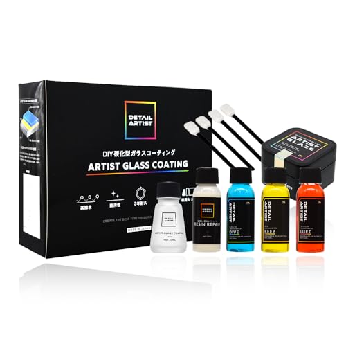 DETAILARTISTARTIST GLASS COATINGؼʬǽDIY饹ƥ󥰤ηǡ 饹ƥ 3ǯѵ  ...