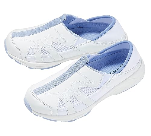 [アンファミエ] ナースシューズ スポーツフィット 幅広4E 2WAYLight 軽量 通気性 レディース メンズ 22..