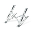 エレコム ノートパソコンスタンド タブレットスタンド 折りたたみ式 7段階調整 ~17.3インチ対応 アルミ素材 放熱効果 姿勢改善 幅45~163mm×奥行2...