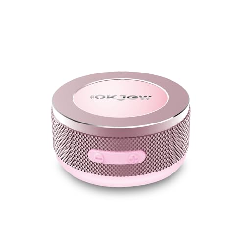 Okjew 骨伝導スピーカー Bluetooth 振動スピーカー ポータブルワイヤレス 3Dサラウンドサウンド 7.5W出力 ダイナミックLEDライト搭載 家庭...