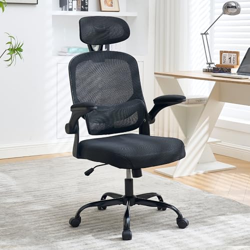 UPHYB オフィスチェア 椅子 デスクチェア 人間工学 チェア テレワーク 疲れない「独立式ランバーサポート 3D跳ね上げ式アームレスト 2Dヘッドレスト 1...