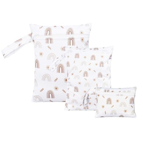 おむつポーチ 3点セット 手提げ 防水軽量 かわいい 多機能ポーチ おむつ入れ おしりふき 着替え ベビー..